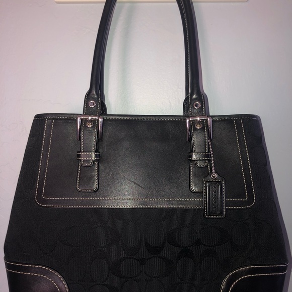 Coach purse, black - Picture 3 of 8